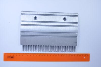 ГРЕБЕНКА ЛЕВАЯ OTIS 506 NCE , БЕЗ ПОКР. НАТУР. АЛЮМ. L=197,994мм 23 зуба