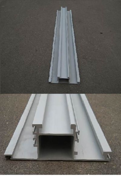 Линейка (трек) привода АТ-120 (PAX) L=1387мм LW=900 телескоп