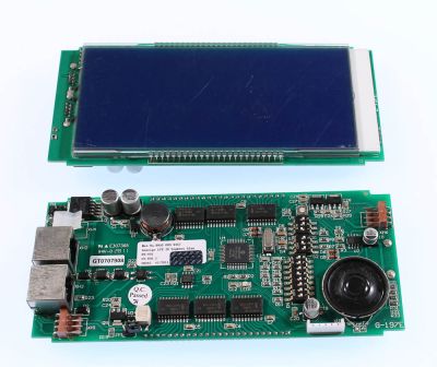 LCD 16 дисплей голубой этажной площадки Thyssen