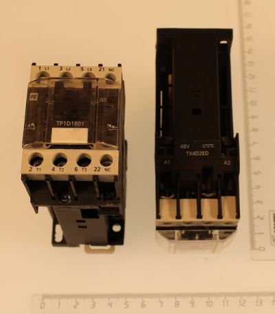 Контактор LS GMD-22 (3L-НО + 1НО+1НЗ) 48VDC 22A (для эск-ра Sigma)