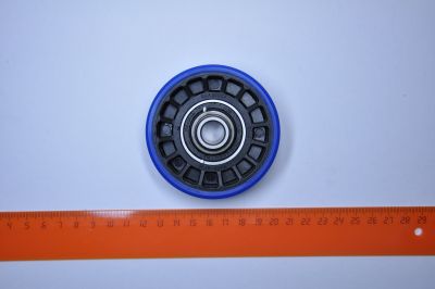 Ролик тяговой ступенчатой цепи 506 NCE D=76мм d=12,6мм H=22мм 6203RS со втулкой