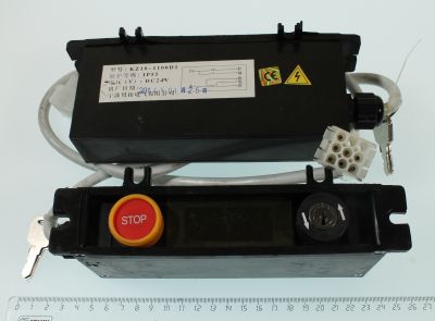 Панель управления KZ10-1100D1 с ключевиной и кнопкой STOP (NC/NO)